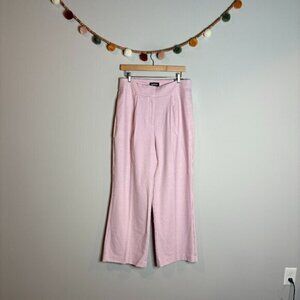 NWT Express Straight Ankle High Rise dress pants in light pink